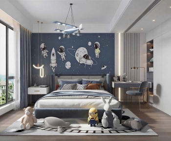 Modern Boy's Room And Son's Room-ID:286772975