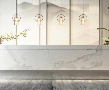 New Chinese Style Lobby Hall-ID:297396902