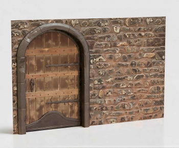 Retro Style Single Door-ID:536298043