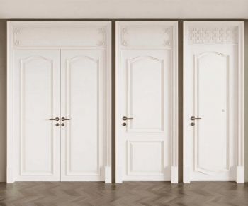 French Style Single Door-ID:609109472