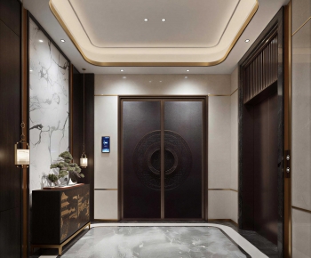New Chinese Style Hallway-ID:693409924