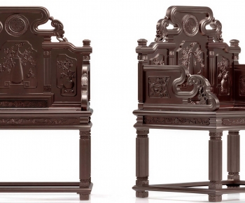 Chinese Style Lounge Chair-ID:472548968