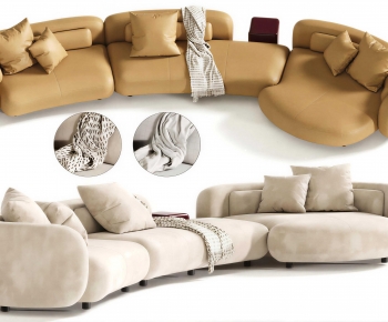 Modern Curved Sofa-ID:867953061