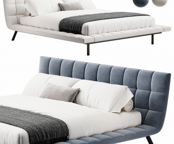 Modern Double Bed-ID:994568117