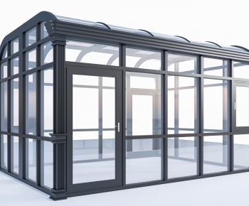 Modern Glass Sunshine Room-ID:403362041