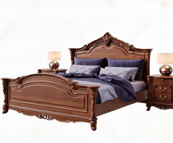 American Style Double Bed-ID:674061068