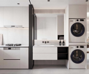 Modern Bathroom Cabinet-ID:743138078