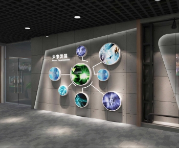 Modern Exhibition Hall-ID:288754944