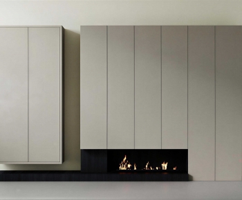 Modern Fireplace-ID:291857003