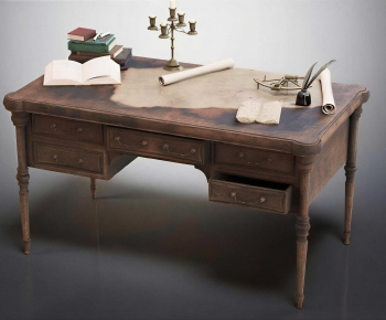 Retro Style Desk-ID:698009972