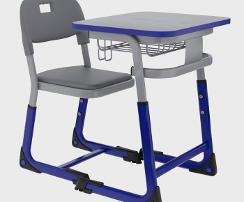 Modern Computer Desk And Chair-ID:886513951