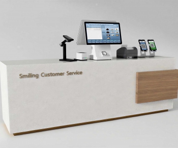 Modern Reception Desk-ID:708679914