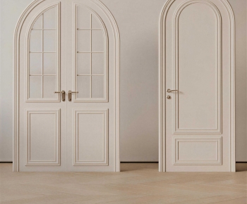 French Style Single Door-ID:933790921