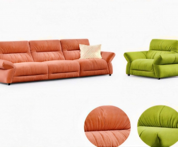 Modern Three-seat Sofa-ID:100889288