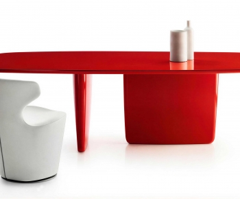Modern Office Desk And Chair-ID:750472077