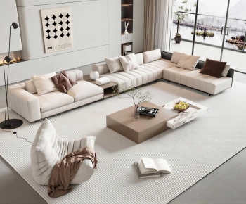 Modern Sofa Combination-ID:725913054