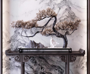 New Chinese Style Console-ID:652900936