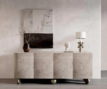 Wabi-sabi Style Entrance Cabinet-ID:221045973