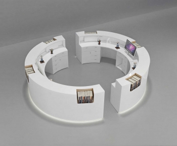 Modern Reception Desk-ID:563840969