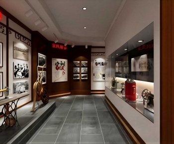 New Chinese Style Exhibition Hall-ID:237972977