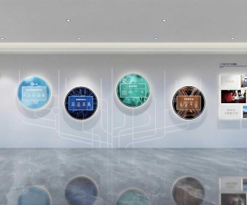 Modern Exhibition Hall-ID:591849099
