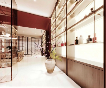 New Chinese Style Exhibition Hall-ID:839204077