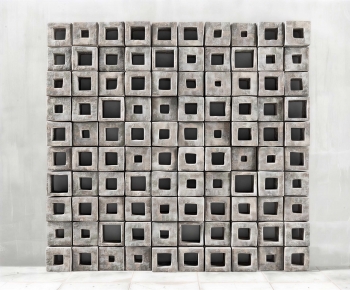 Modern Cement Brick Screen Partition-ID:901140932