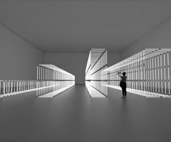 Industrial Style Exhibition Hall-ID:493933929