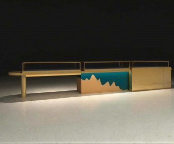 Modern Reception Desk-ID:654238948