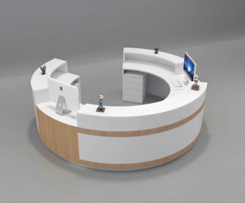 Modern Reception Desk-ID:874084003