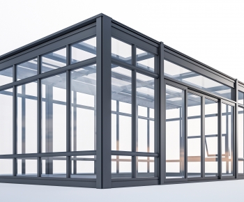 Modern Glass Sunshine Room-ID:208537106
