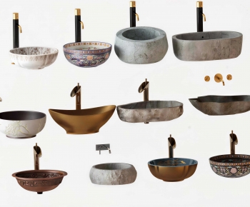 New Chinese Style Basin-ID:550622945