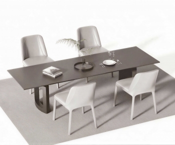 Modern Dining Table And Chairs-ID:718890918