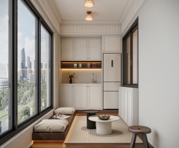 French Style Leisure Balcony-ID:996643071