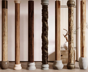 Wabi-sabi Style Column-ID:102059814