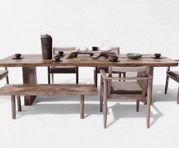 New Chinese Style Tea Tables And Chairs-ID:703943974