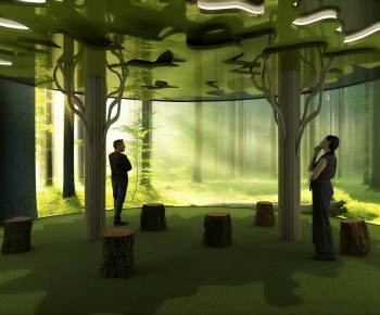 Modern Exhibition Hall-ID:136662015