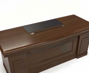 New Chinese Style Office Table-ID:123887065