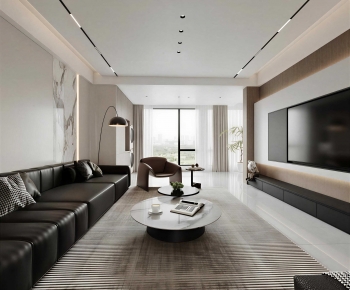 Modern A Living Room-ID:491873983