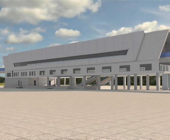 Modern Building Component-ID:583714013