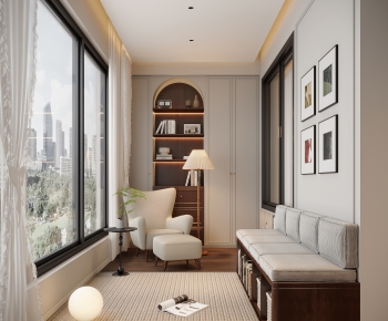 French Style Leisure Balcony-ID:574409017