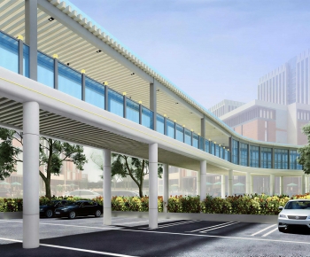 Modern Building Component-ID:371357929