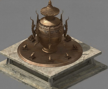 Chinese Style Decorative Set-ID:709395891