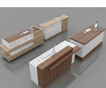 Modern Reception Desk-ID:552417043