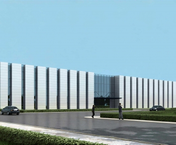 Modern Industrial Building-ID:291657927