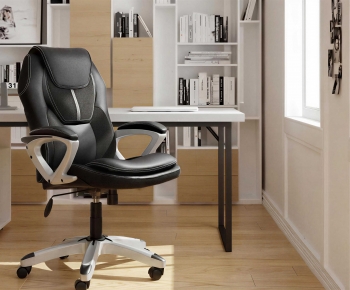 Modern Computer Desk And Chair-ID:642766953