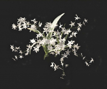 Modern Flowers And Grass-ID:625159988