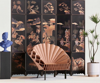New Chinese Style Lounge Chair-ID:721014986