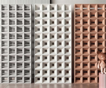 Modern Cement Brick Screen Partition-ID:864150053