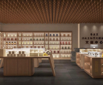 New Chinese Style Exhibition Hall-ID:975065951